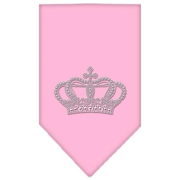 Unconditional Love Crown Rhinestone Bandana Light Pink Small UN759632